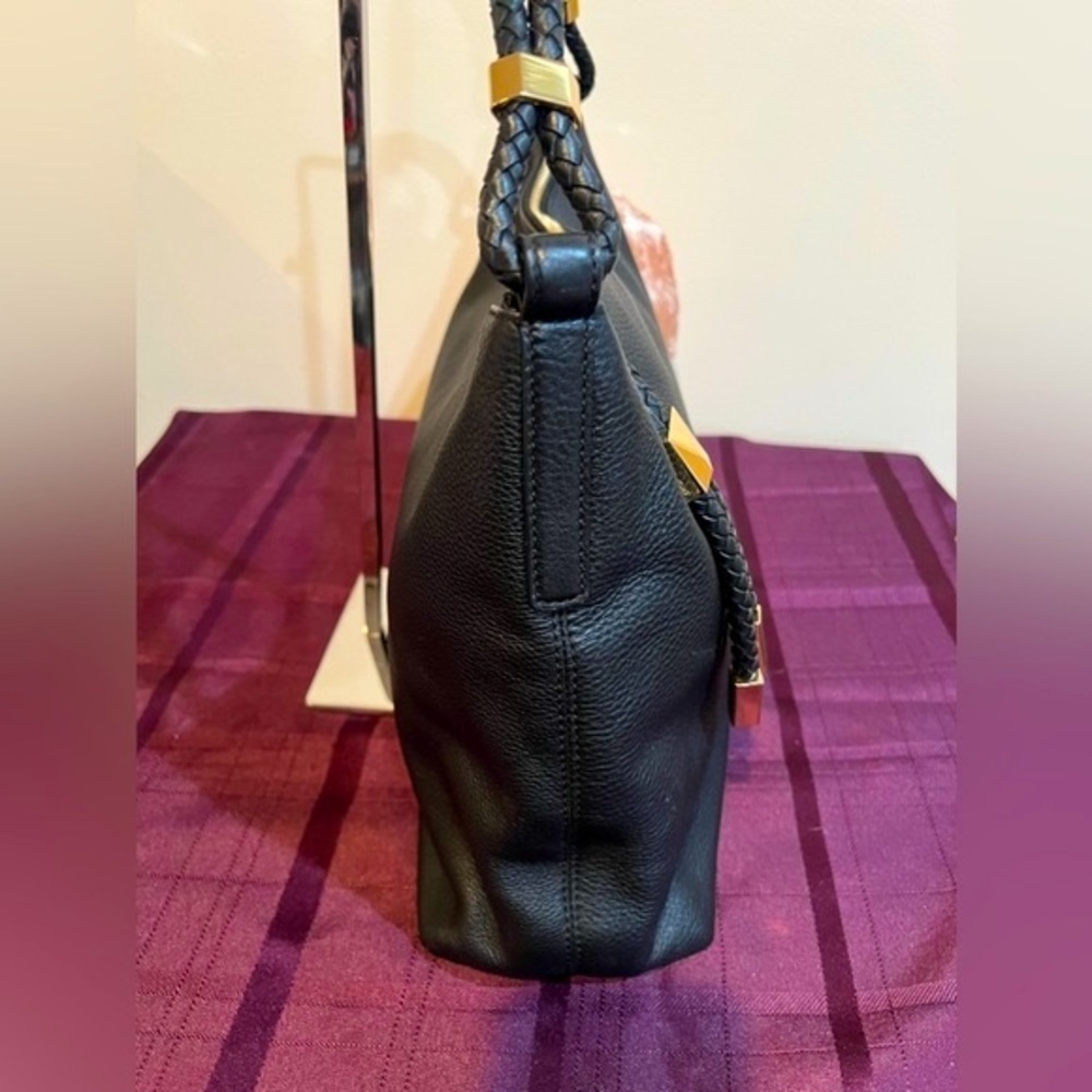 Michael Kors Black Boho Shoulder Bag EUC - Picture 8 of 9
